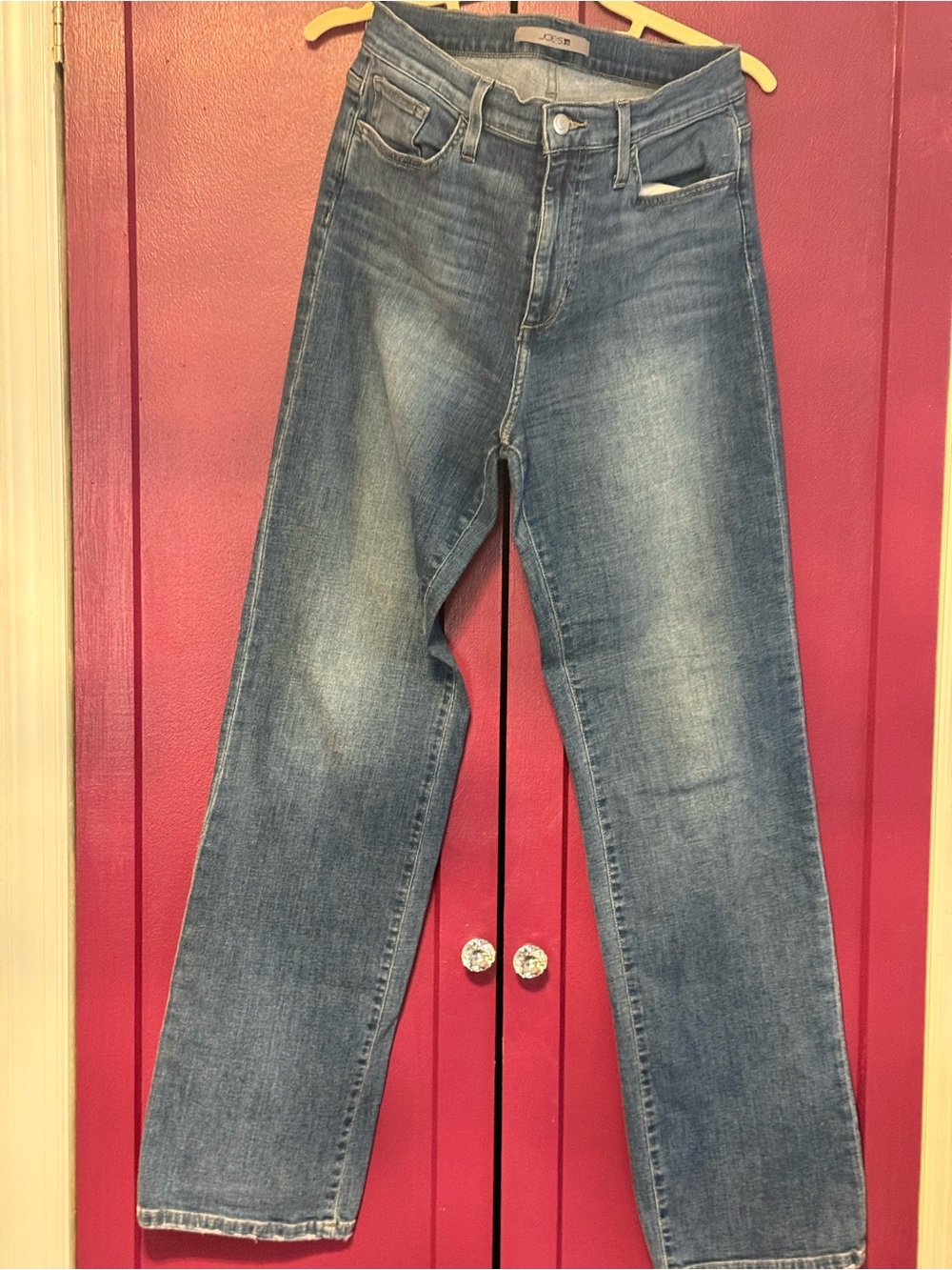 Joe jeans High-Rise Straight Leg Jeans - Blue